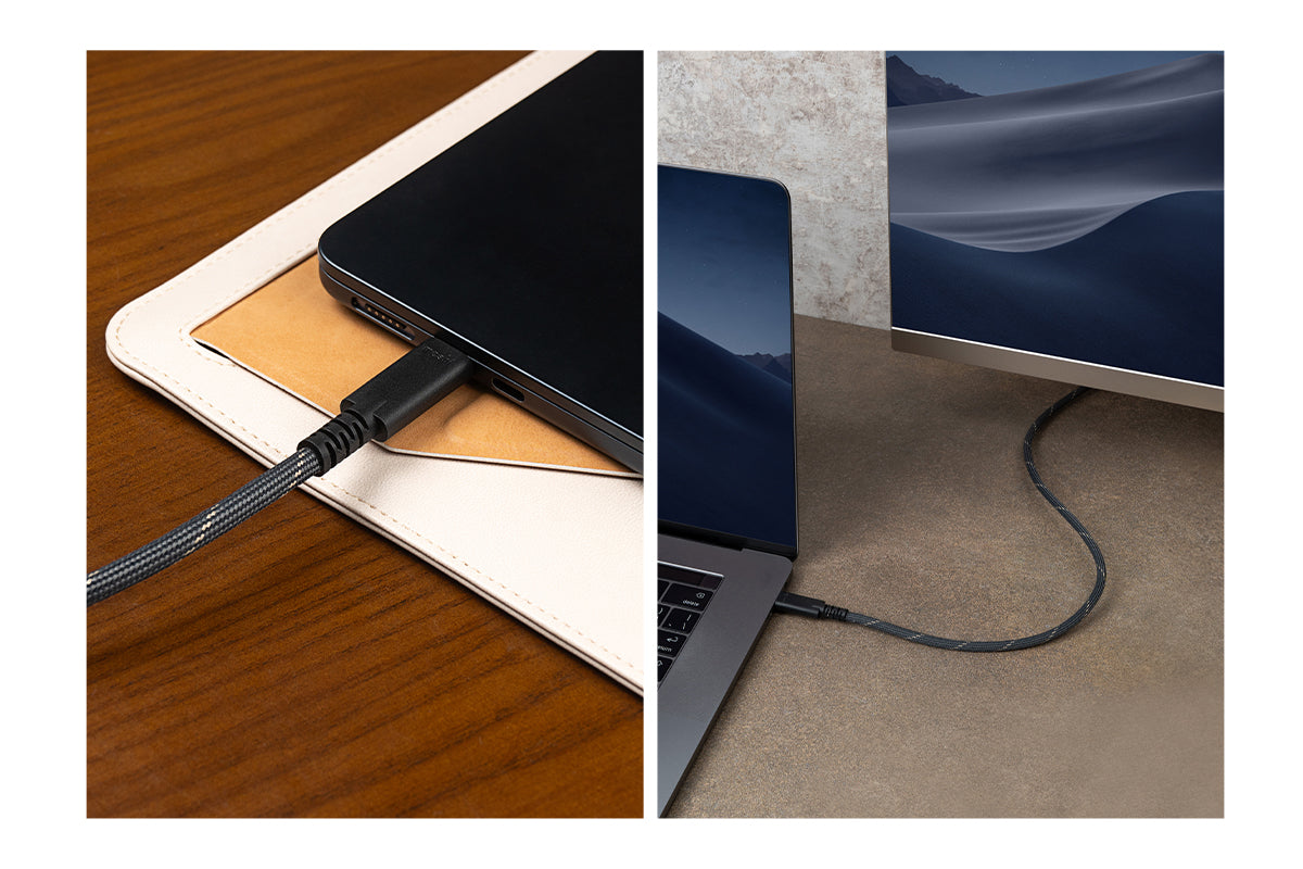 Integra USB-C to C (240W/20Gbps/4K) Cable (1M) - Lustre Black