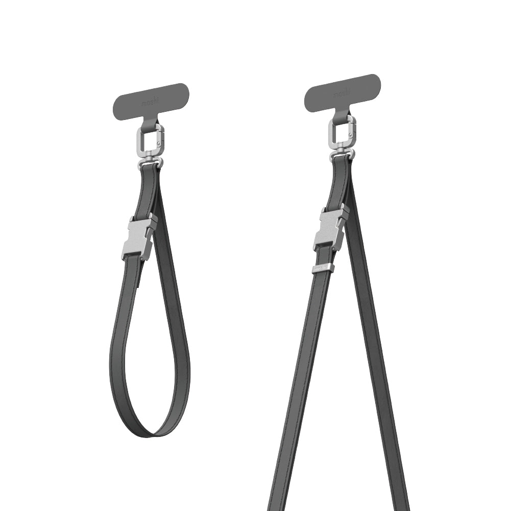 2-in-1 Wrist/Body Strap with Adapter- Midnight Gray