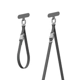 2-in-1 Wrist/Body Strap with Adapter- Midnight Gray
