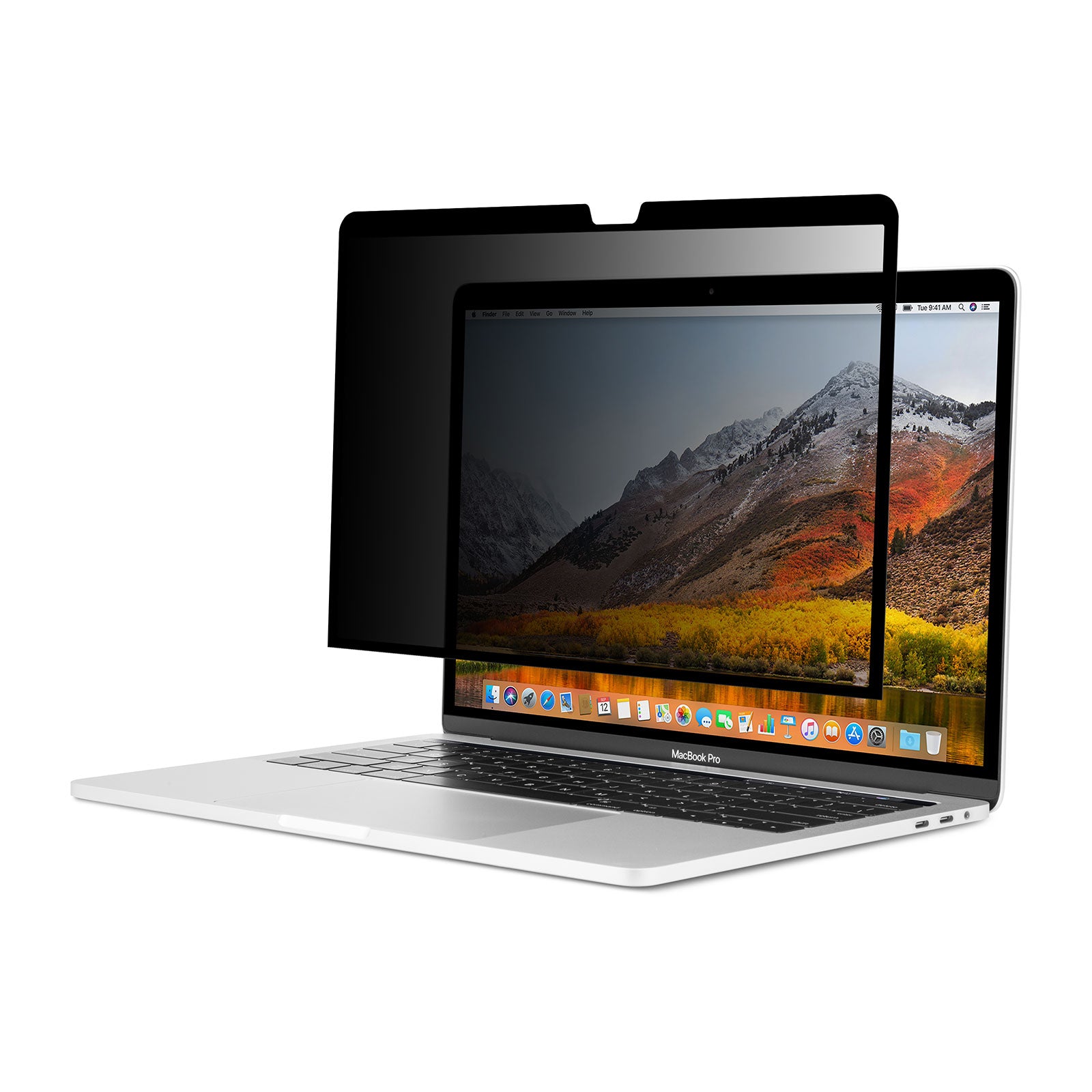 Autres accessoires informatiques Moshi Umbra Privacy compatible Macbook Air  13 (2022 - M2) Black/Clear