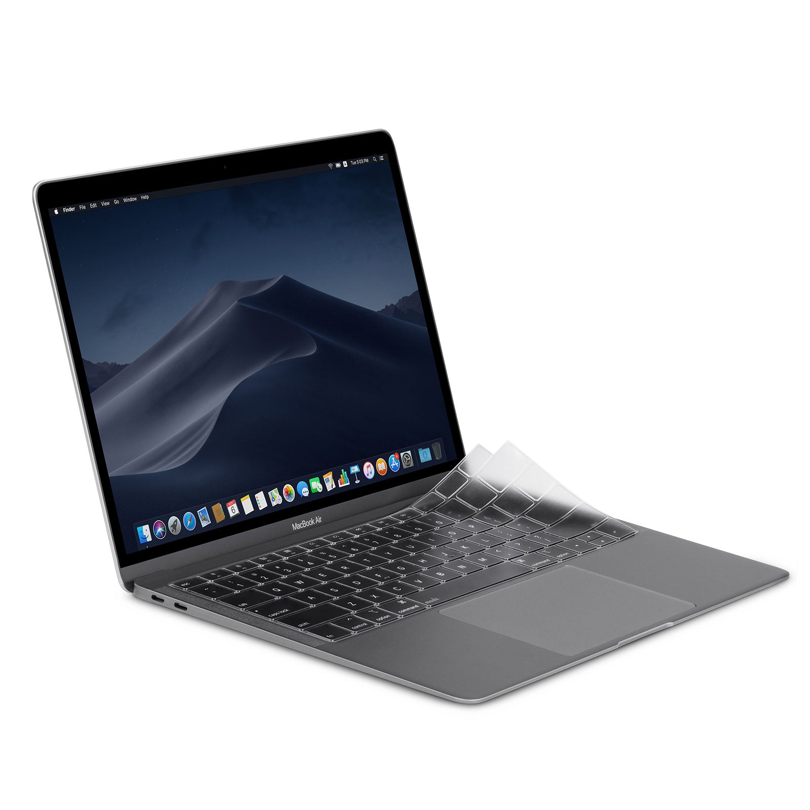 Mobigear Guard - Protège clavier pour Apple MacBook Air 13 Pouces  (2010-2019) - EU / UK Layout 613449 