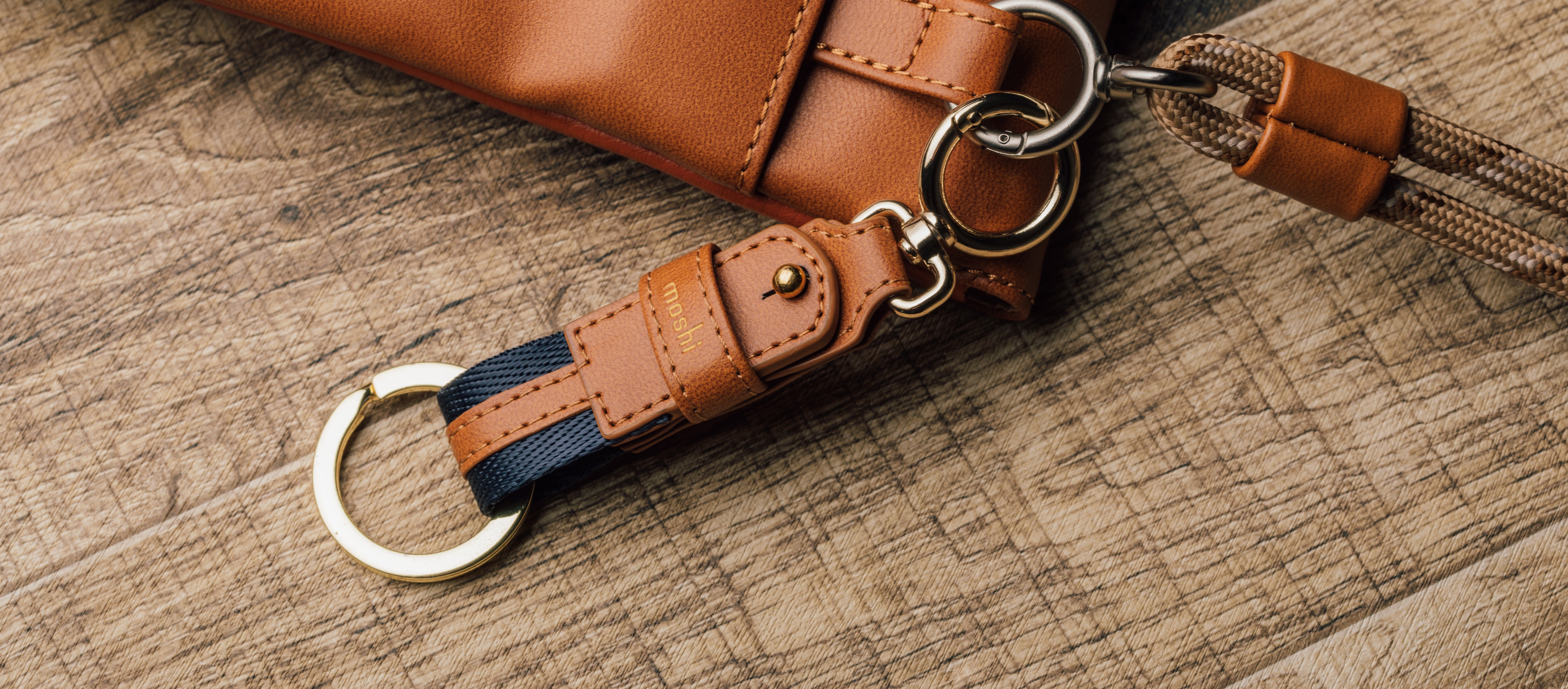 Vegan Leather Key Ring – us.moshi (US)