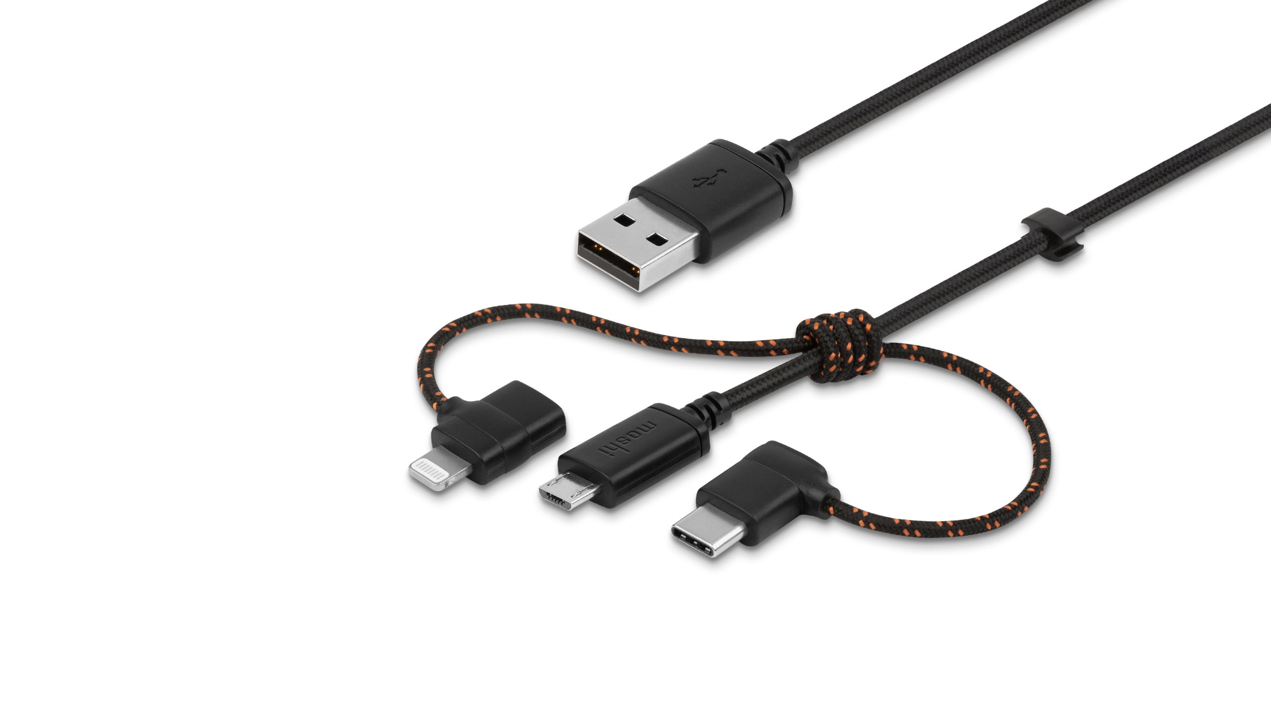 3-in-1 Universal Charging Cable - Metro Black