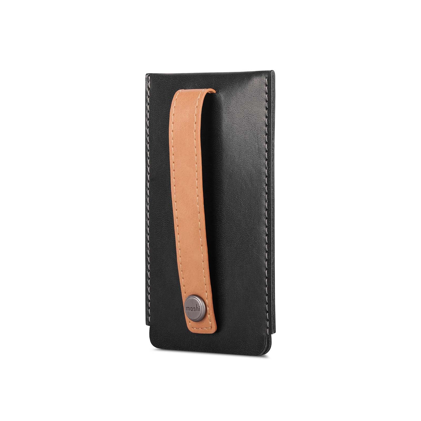 Moshi Vegan Leather AirTag Key Ring (Caramel Brown) 99MO095754