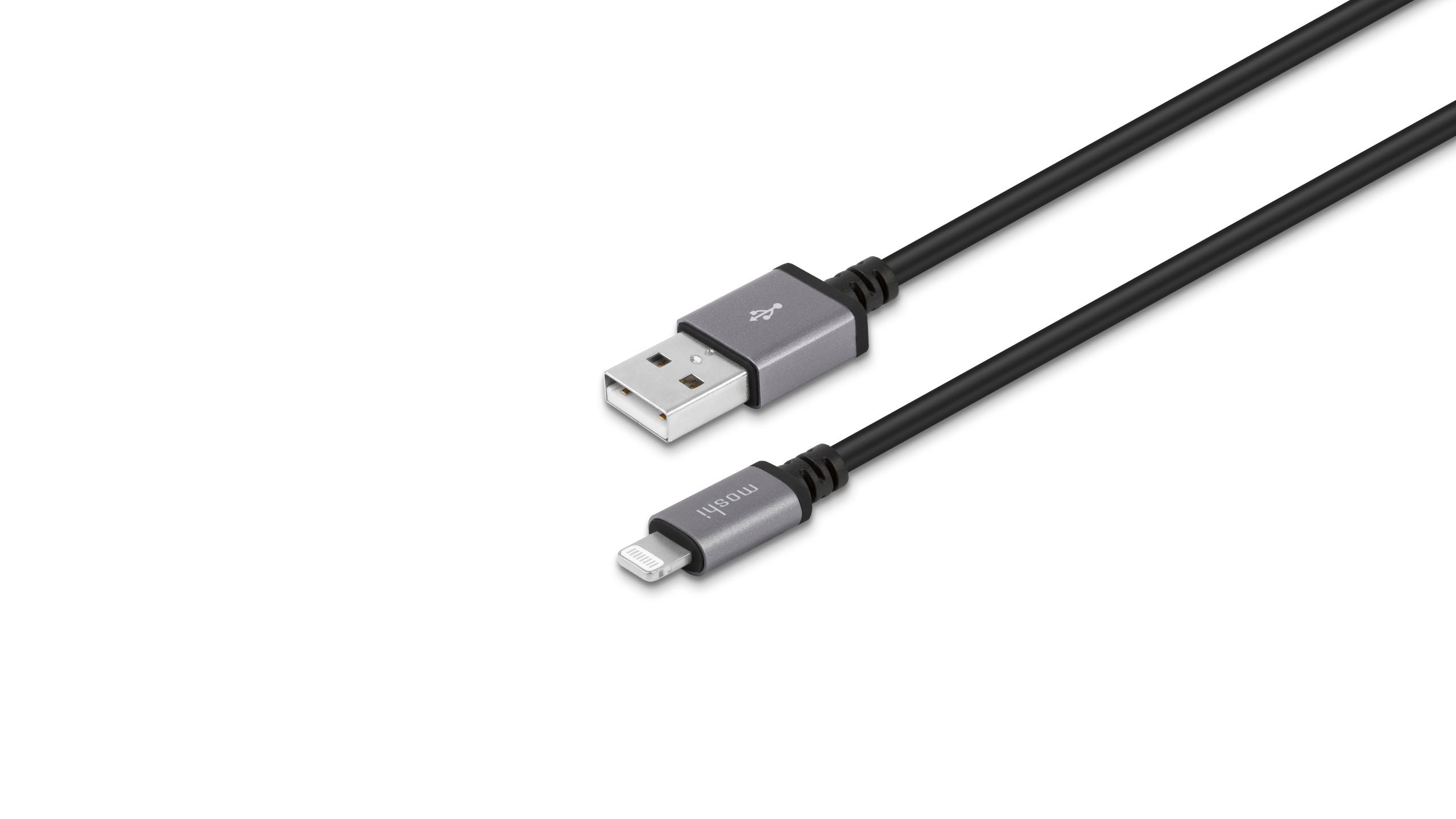 Cargador Doble + Cable USB-A a Lightning. MOBILE+ MB-1041.